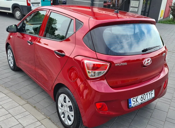 Hyundai i10 cena 24900 przebieg: 72080, rok produkcji 2014 z Katowice małe 301